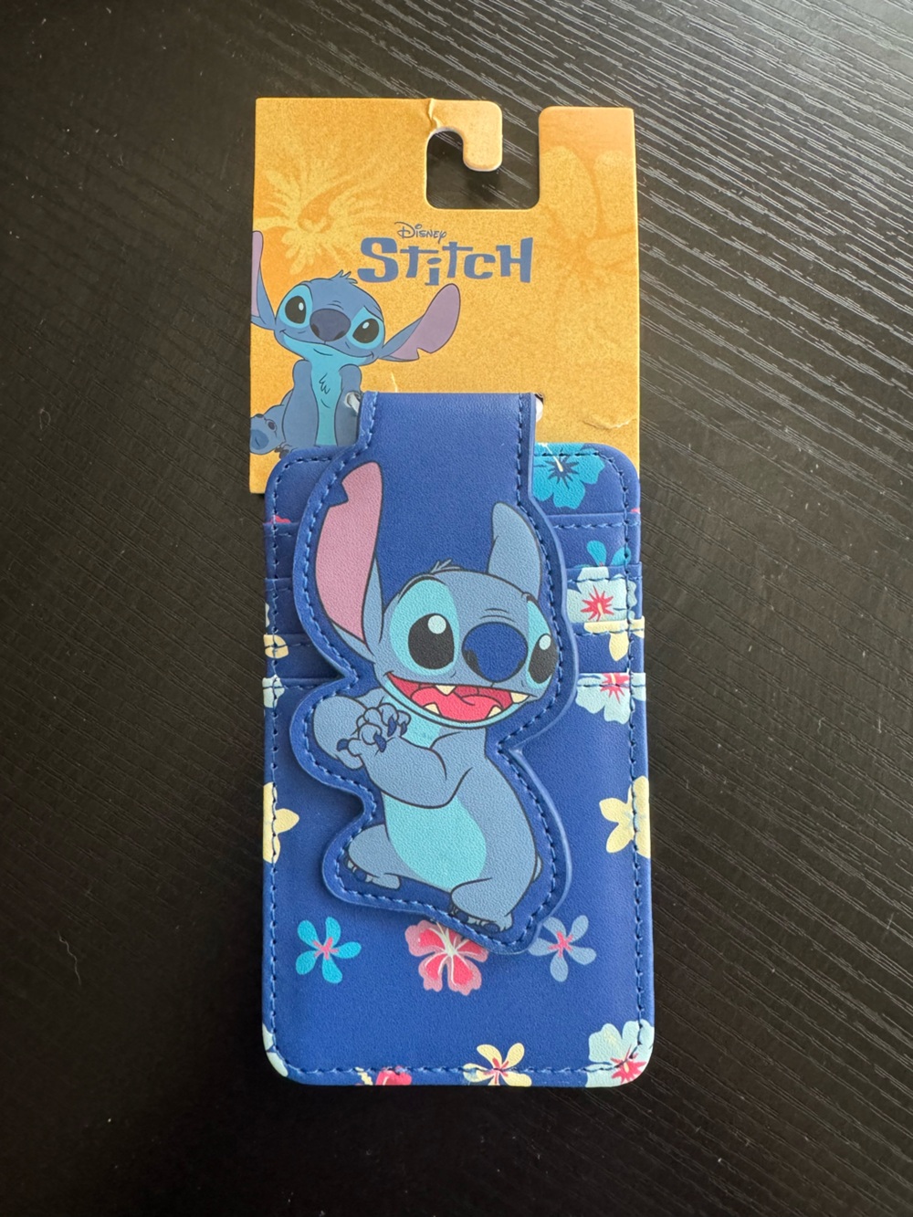 Disney Stitch Card Hold Wallet with button snap closure